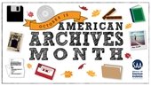 Archives Month poster