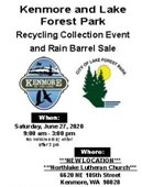 Lake Forest Park and Kenmore Recycling Event