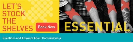 Let's Stock the Shelves - Book Now - Bloodworks NW