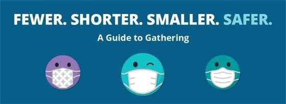 A guide to gathering: fewer, shorter, smaller, safer.