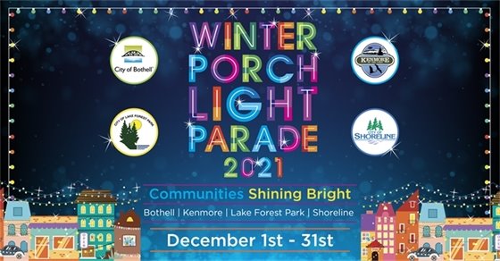 Winter Porchlight Parade  2021 - Communities Shining Bright