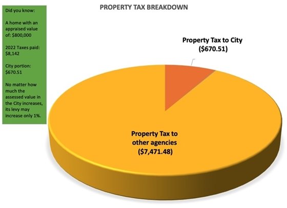 Property tax breakdown